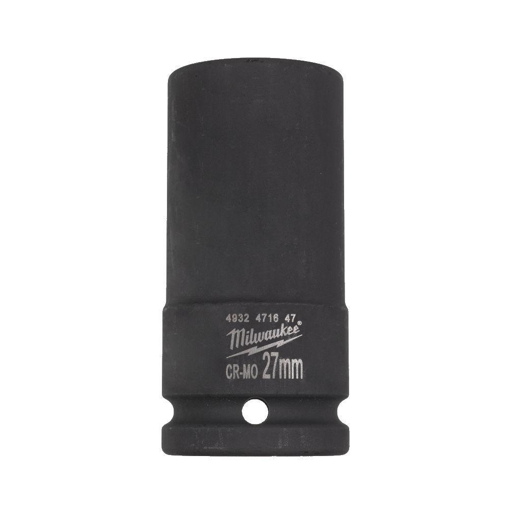 Milwaukee Priemyselné hlavice Shockwave 3/4" HEX 27mm predĺžené