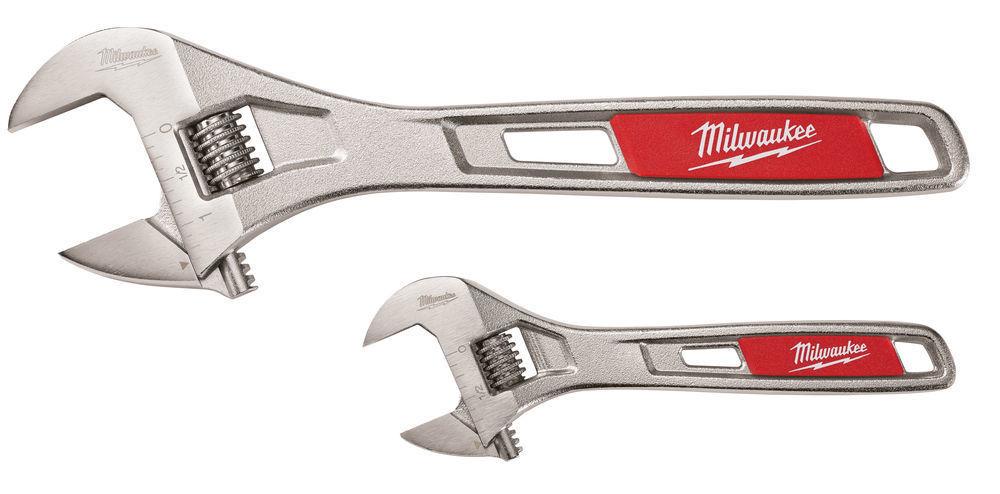 Milwaukee Nastaviteľný kľúč 150/250 mm – 2 ks