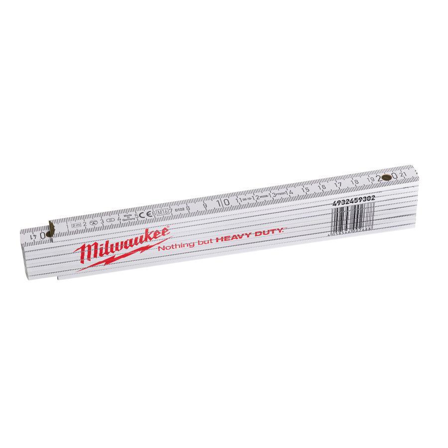 Milwaukee Drevený skladací meter – 2 m