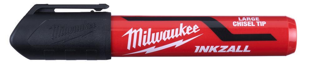 Milwaukee INKZALL značkovač L čierny s plochým hrotom