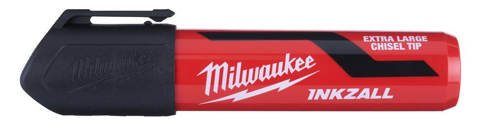 Milwaukee INKZALL značkovač XL čierny s plochým hrotom