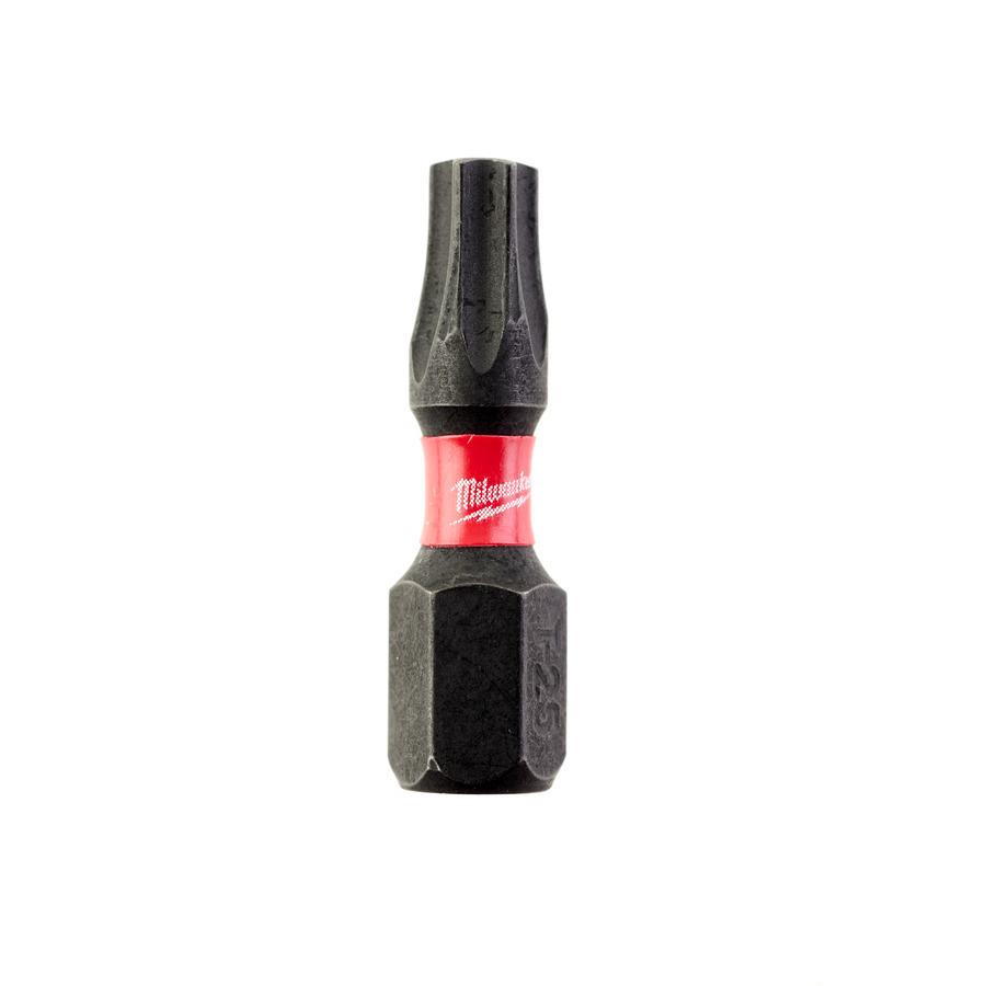 Milwaukee Skrutkovacie bity ShW TX25 25 mm – 25 ks