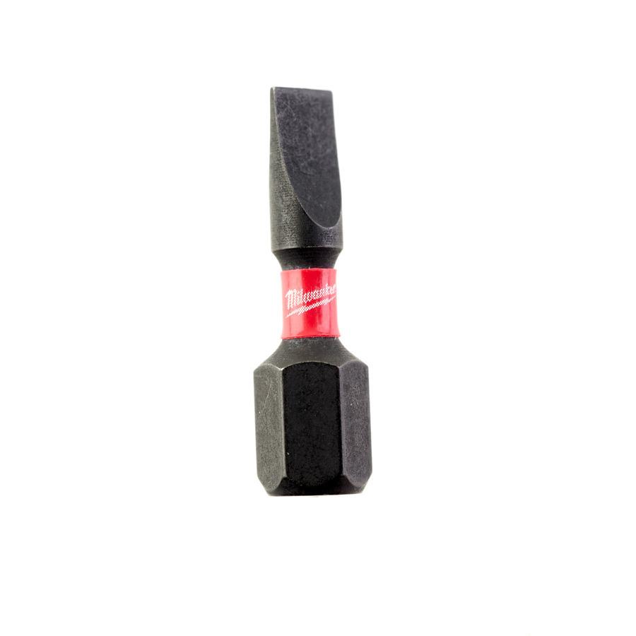 Milwaukee Skrutkovacie bity ShW SL0,6 × 4,5 25 mm– 2 ks