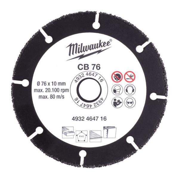 Milwaukee Karbidový kotúč 76mm pro M12 FCOT