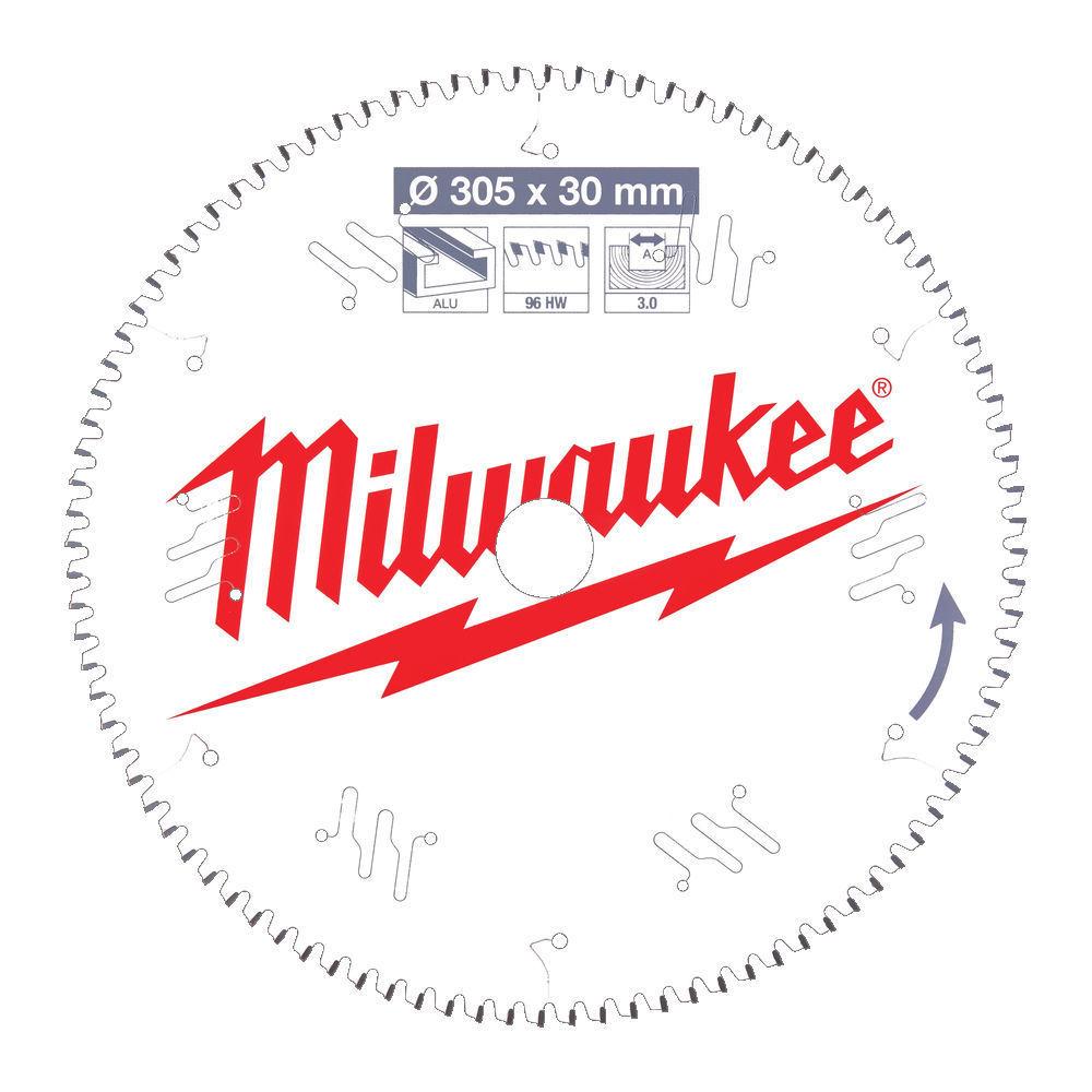 Milwaukee Pílový kotúč hliník 305X30X3.0X96TF NEG.