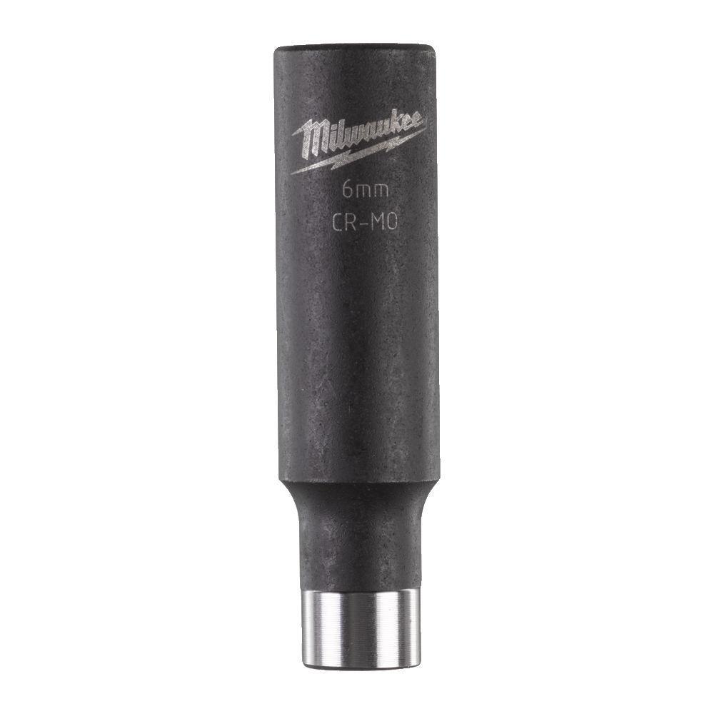 Milwaukee 1/4 Nástrčný kľúč Shockwave, Hex 6 - dlhý