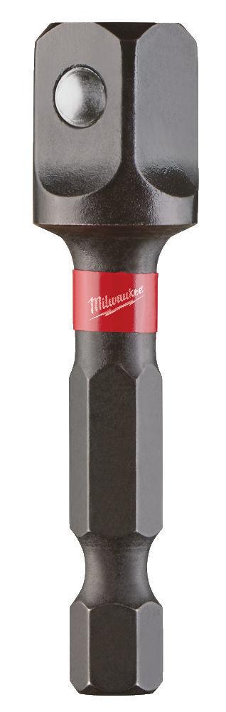 Milwaukee Adaptér Shockwave 1/4 HEX na 3/8 štvorhran
