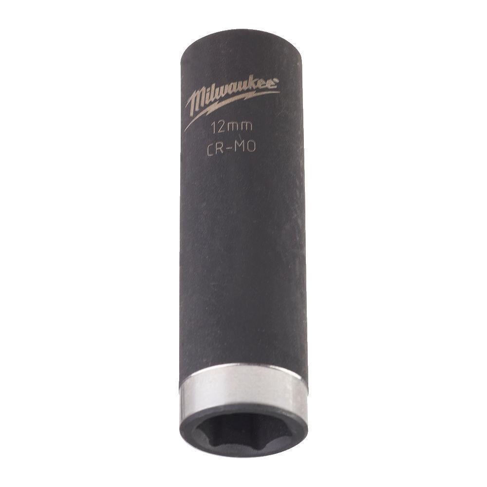 Milwaukee 3/8 Nástrčný kľúč Shockwave, Hex 12 - dlhý