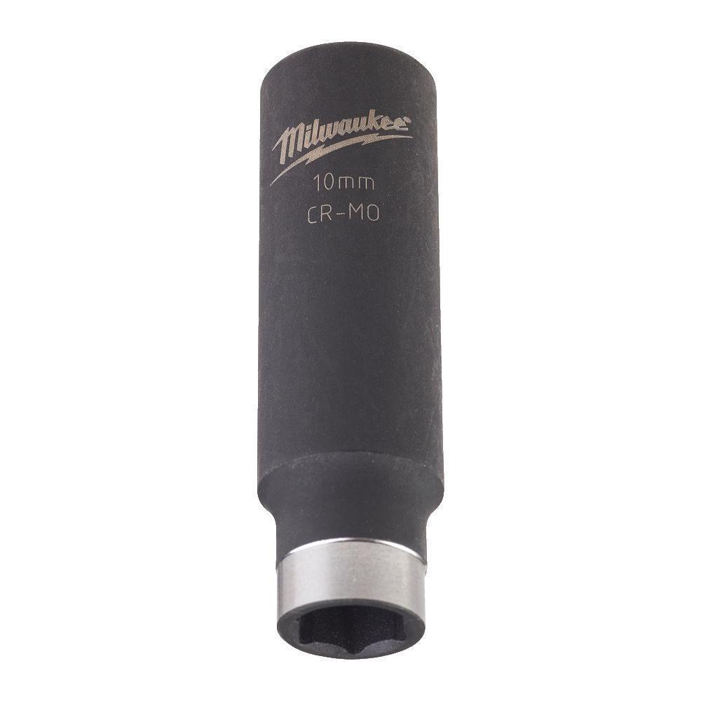 Milwaukee 3/8 Nástrčný kľúč Shockwave, Hex 10 - dlhý