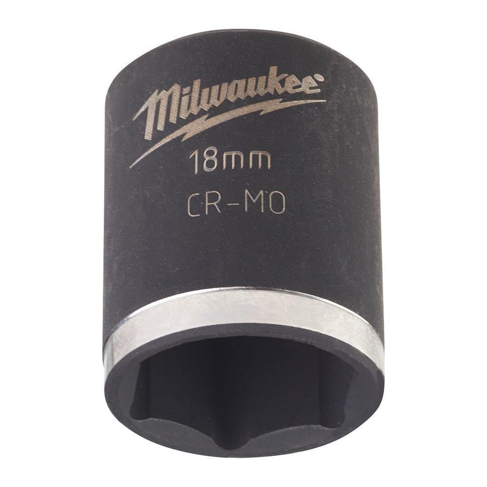 Milwaukee 3/8 Nástrčný kľúč Shockwave, Hex 18
