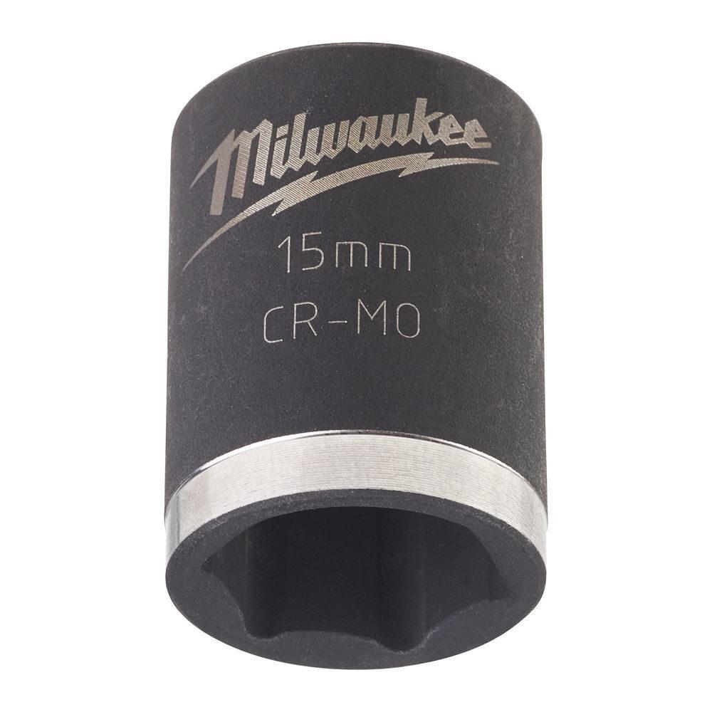 Milwaukee 3/8 Nástrčný kľúč Shockwave, Hex 15