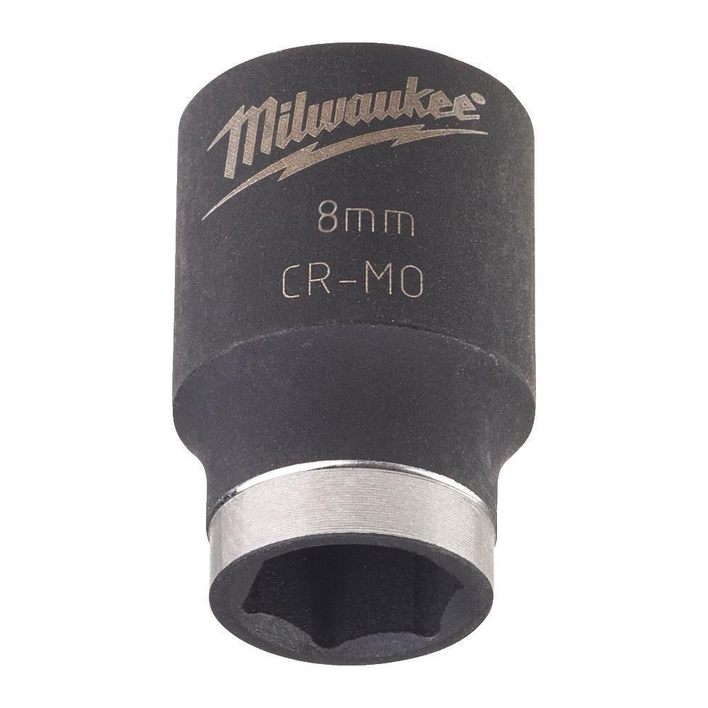 Milwaukee 3/8 Nástrčný kľúč Shockwave, Hex 8
