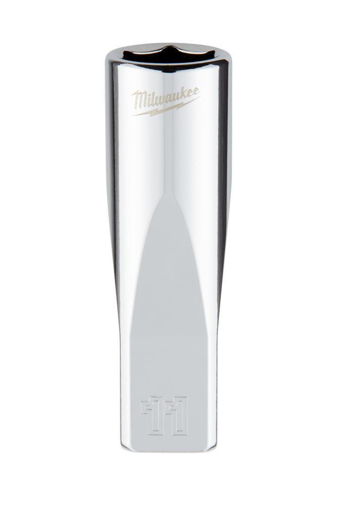 Milwaukee 1/4 Nástrčný kľúč, Metrický predĺžený-11MM