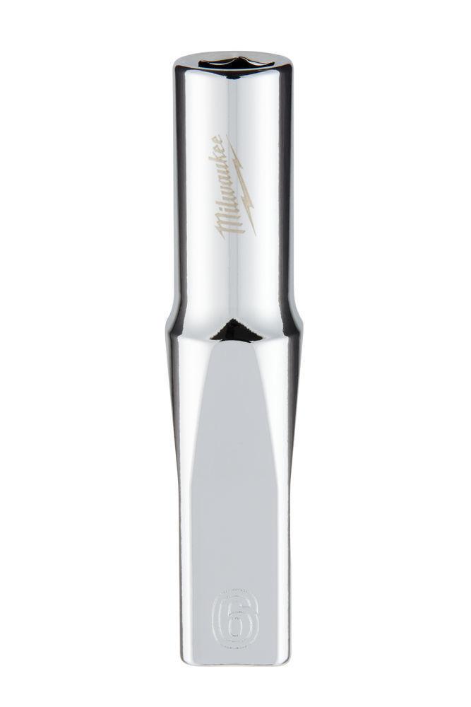 Milwaukee 1/4 Nástrčný kľúč, Metrický predĺžený-6MM