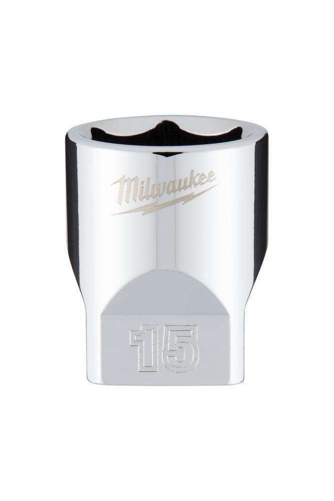 Milwaukee 1/4 Nástrčný kľúč, Metrický-15MM