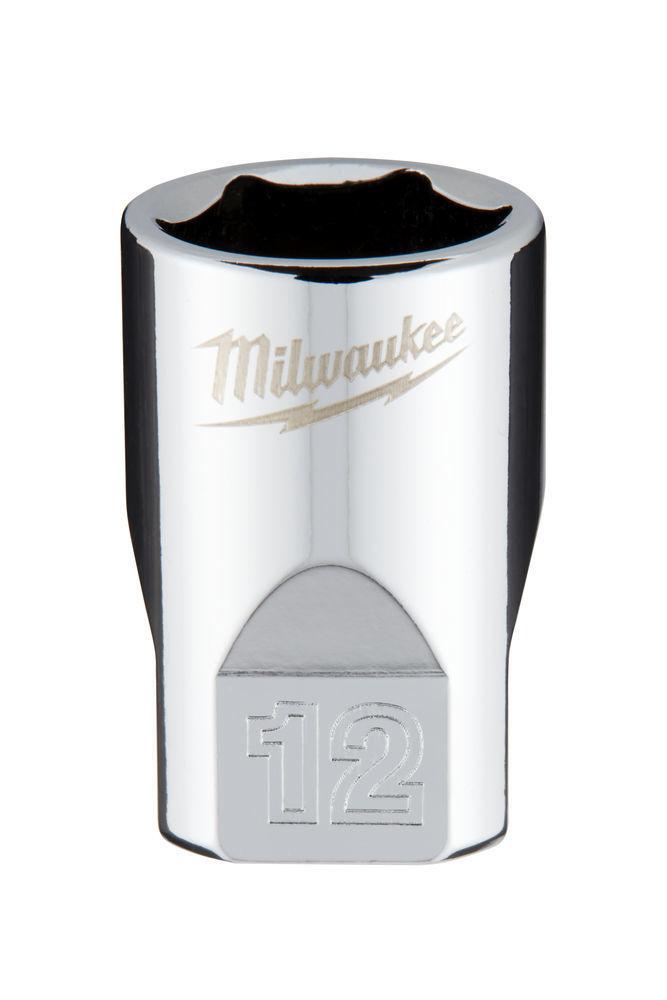 Milwaukee 1/4 Nástrčný kľúč, Metrický-12MM