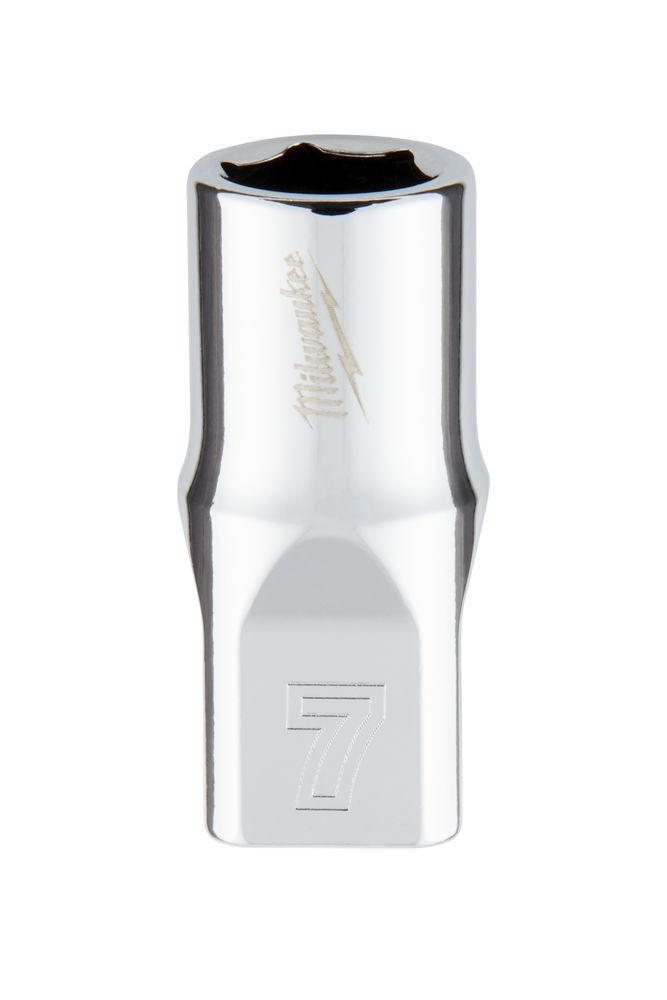 Milwaukee 1/4 Nástrčný kľúč, Metrický-7MM