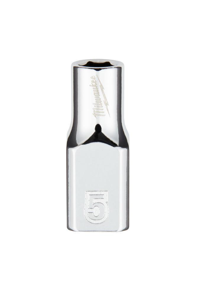 Milwaukee 1/4 Nástrčný kľúč, Metrický-5MM