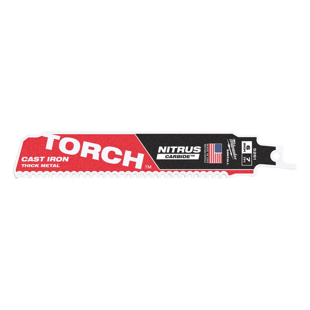 Milwaukee Pílové plátky TORCH Nitrus 150/7Tpi (1ks)
