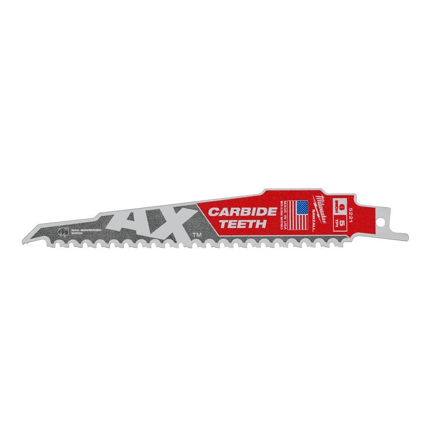 Milwaukee Pilové plátky  TCT AX 150 - 5 ks