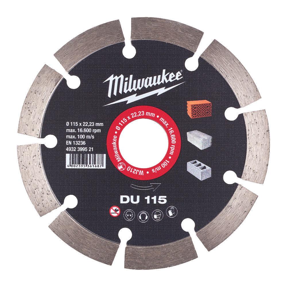 Milwaukee Diamantový kotúč DU 115 × 22,2 mm