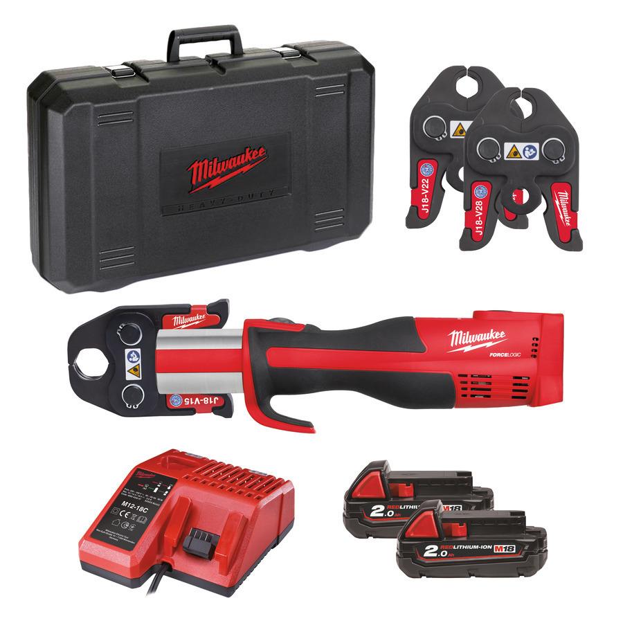 Milwaukee M18™ FORCE LOGIC™ Bezuhlíkový hydraulický lis