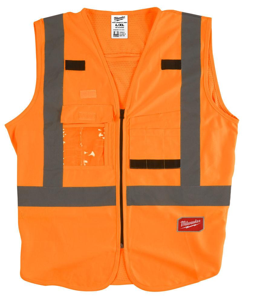 Milwaukee Vysokoviditeľná reflexná vesta oranžová 2XL/3XL