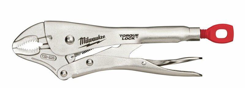 Milwaukee 10" Samosvorné kliešte Torque zakrivené čeľuste