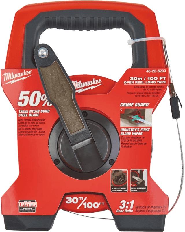 Milwaukee Dlhé otvorené pásmo 30 m/100 FT