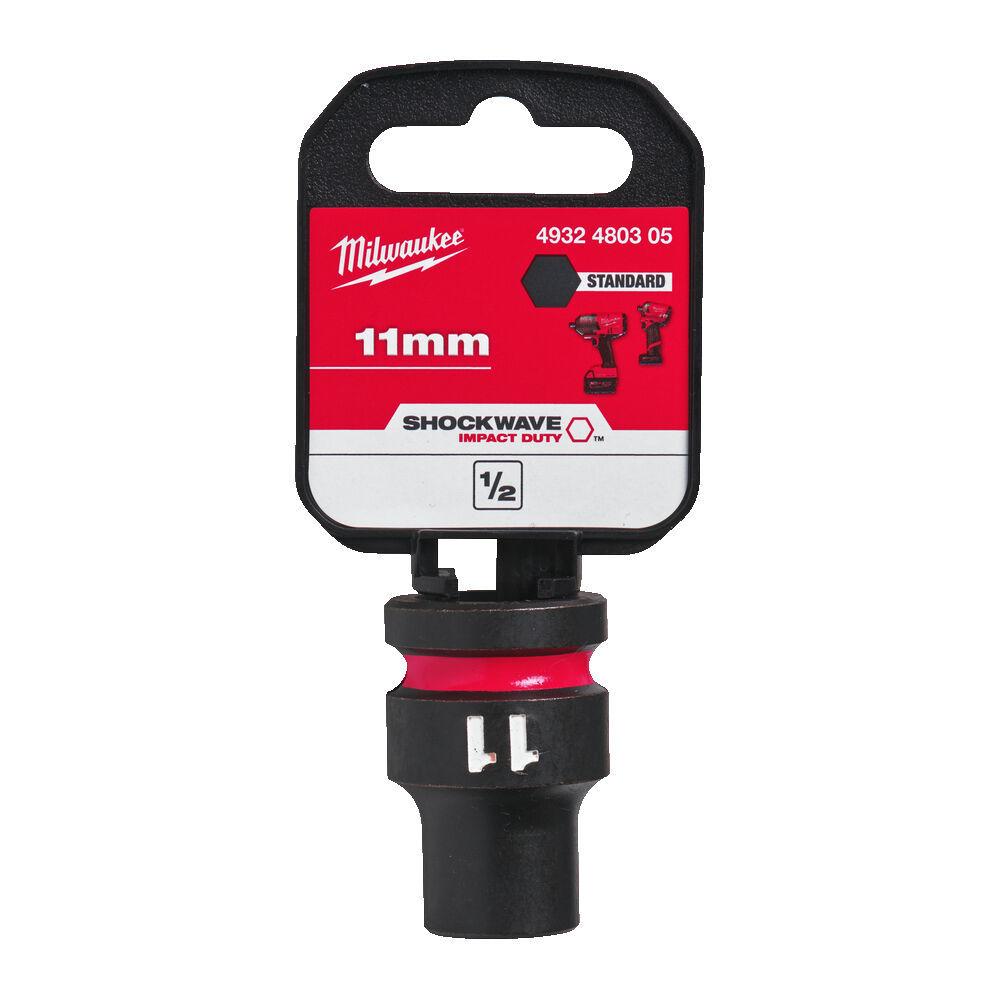 Milwaukee 1/2 Nástrčný kľúč Shockwave, Hex 11 krátky