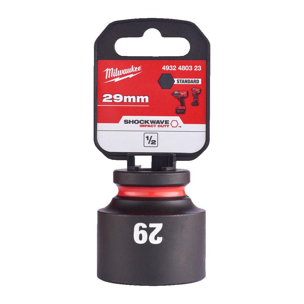 Milwaukee 1/2 Nástrčný kľúč Shockwave, Hex 29 krátky