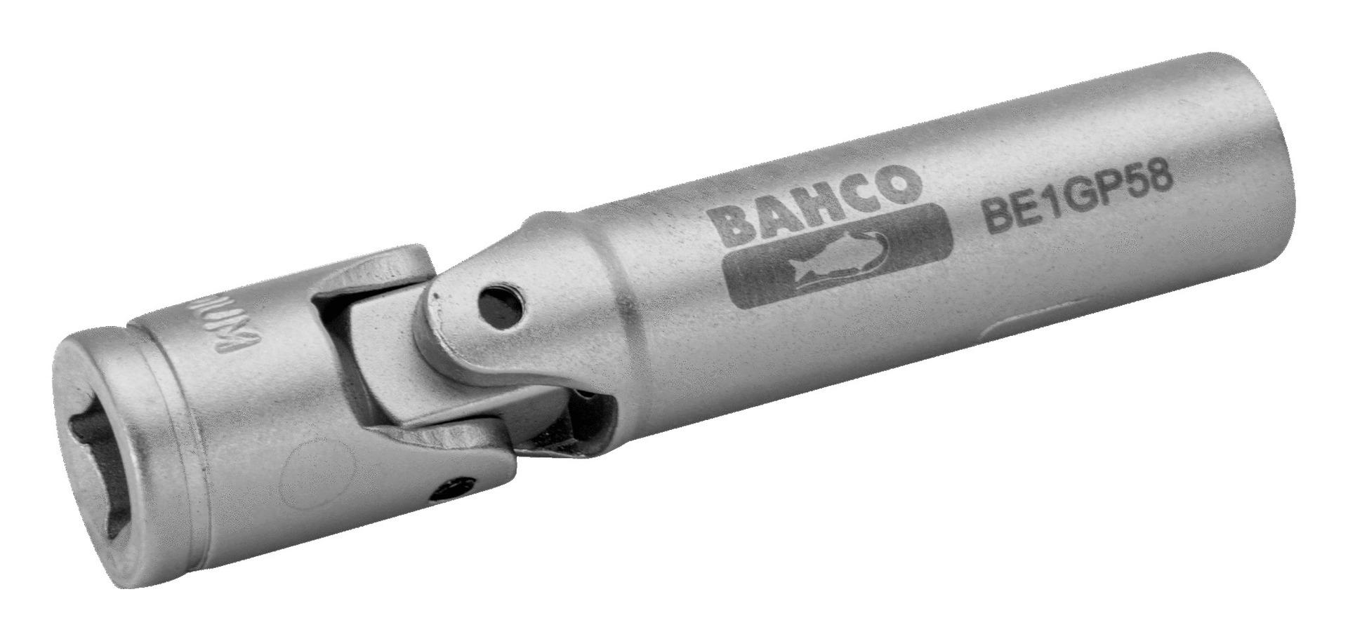 Bahco BE1GP514 Univerzálny dvanásťhranný nástrčný kľúč na zapaľovacie sviečky s kĺbom 14mm/1/4"