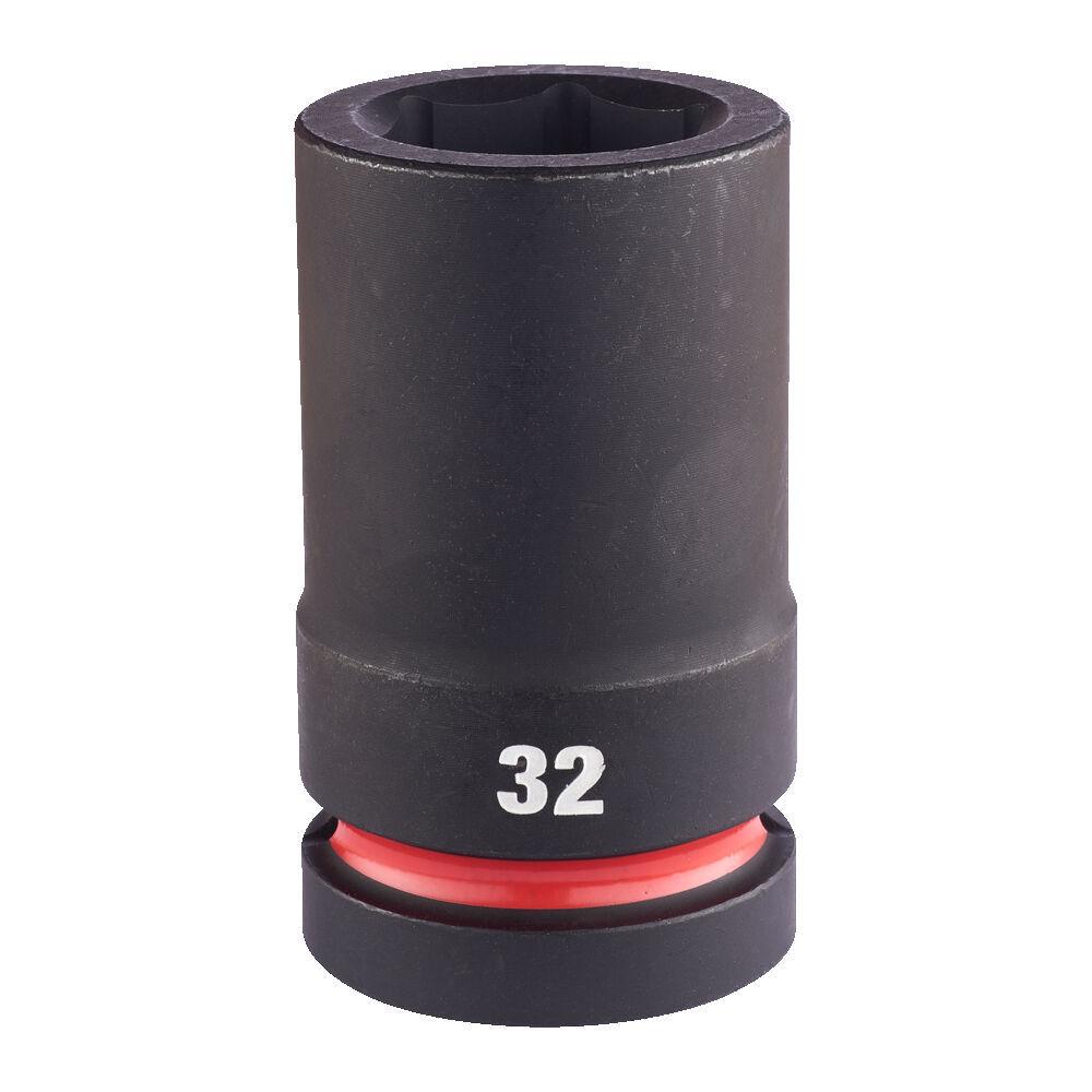 Milwaukee Priemyselné hlavice Shockwave 1" STD HEX 32mm dlhá