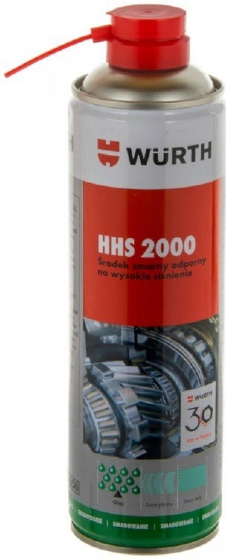 WÜRTH HHS 2000 mazací olej v spreji 500ml