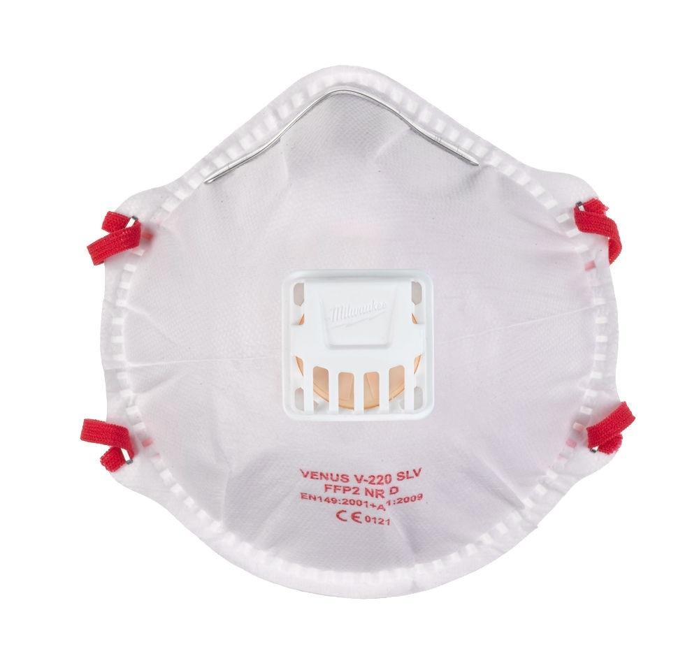 Milwaukee Respirátor FFP2 s výdychovým ventilom 1ks