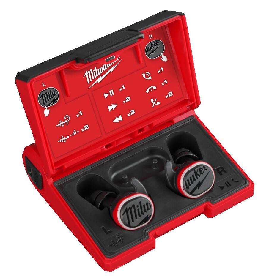 Milwaukee L4RLEPB-301 Aktívne Bluetooth slúchadlá / chrániče sluchu