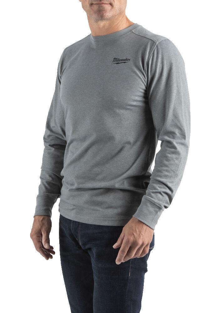 Milwaukee Hybrid tričko dlhý rukáv HT LS GR - šedé veľ.XL