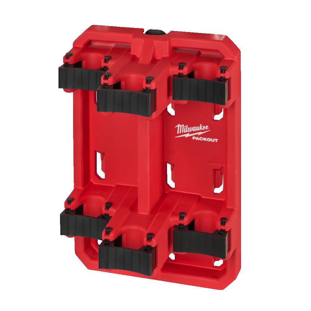 Milwaukee PACKOUT™ držiak na 3ks dlhého náradia s násadou