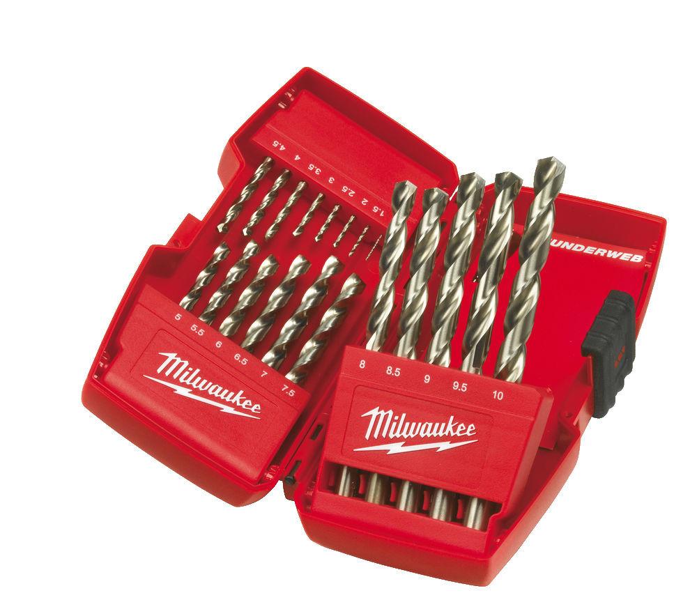 Milwaukee Sada vrtákov Thunderweb Nové (1– 10 mm) - 19ks