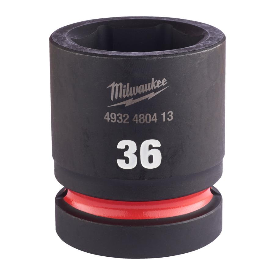 Milwaukee Priemyselné hlavice Shockwave 1" STD HEX 36mm krátka