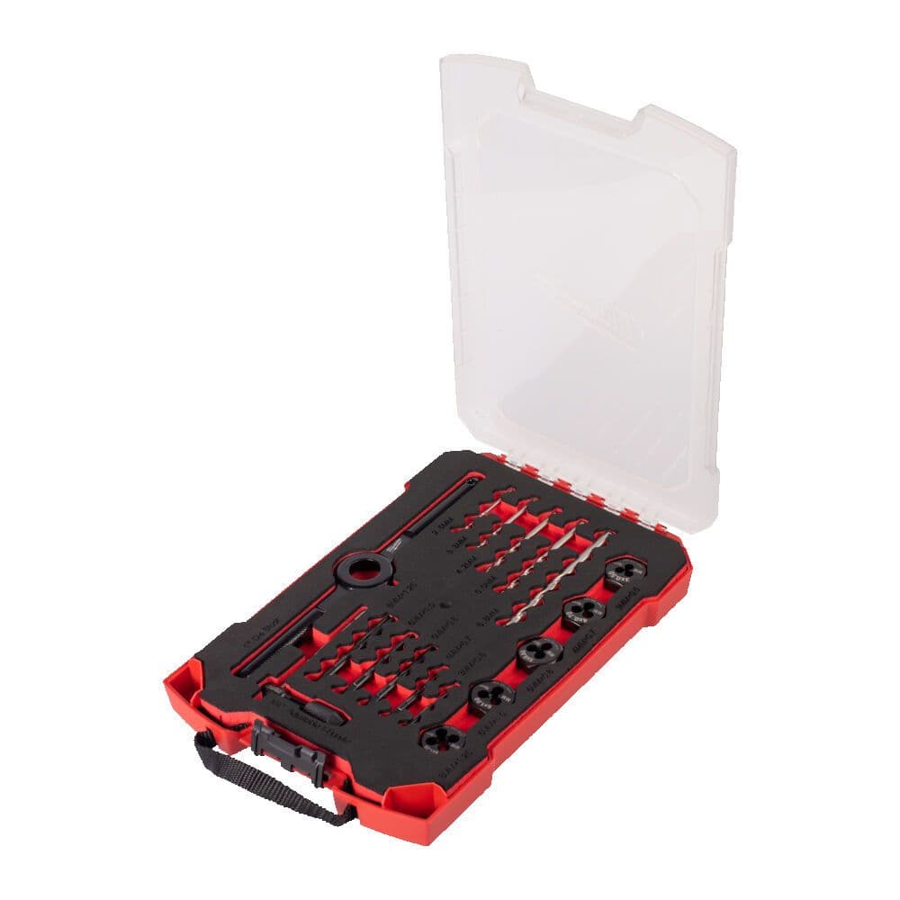 Milwaukee Sada metrických závitníkov a závitových očiek 17 ks