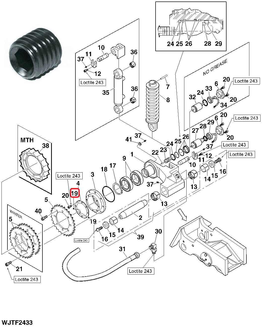 Fitting Screw 22M7186