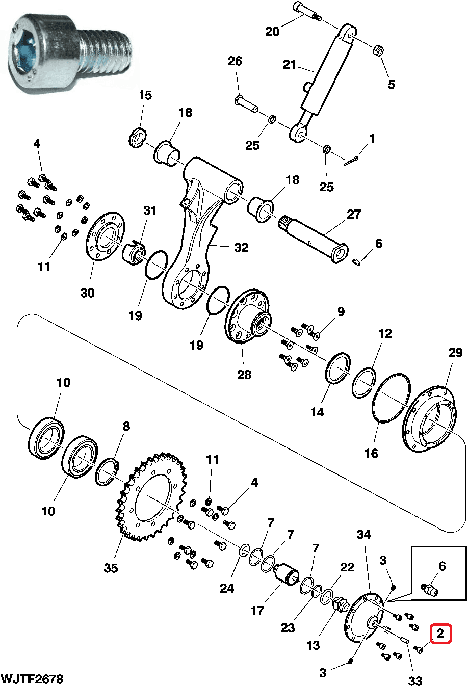 Flange Bolt 19M9721