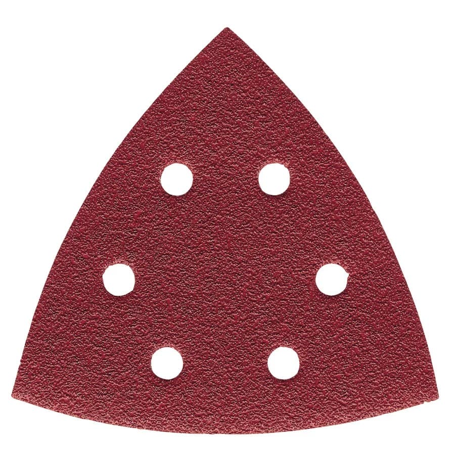 Milwaukee Brúsny papier delta 105 × 105 mm, zrnitosť 60 – 5 ks