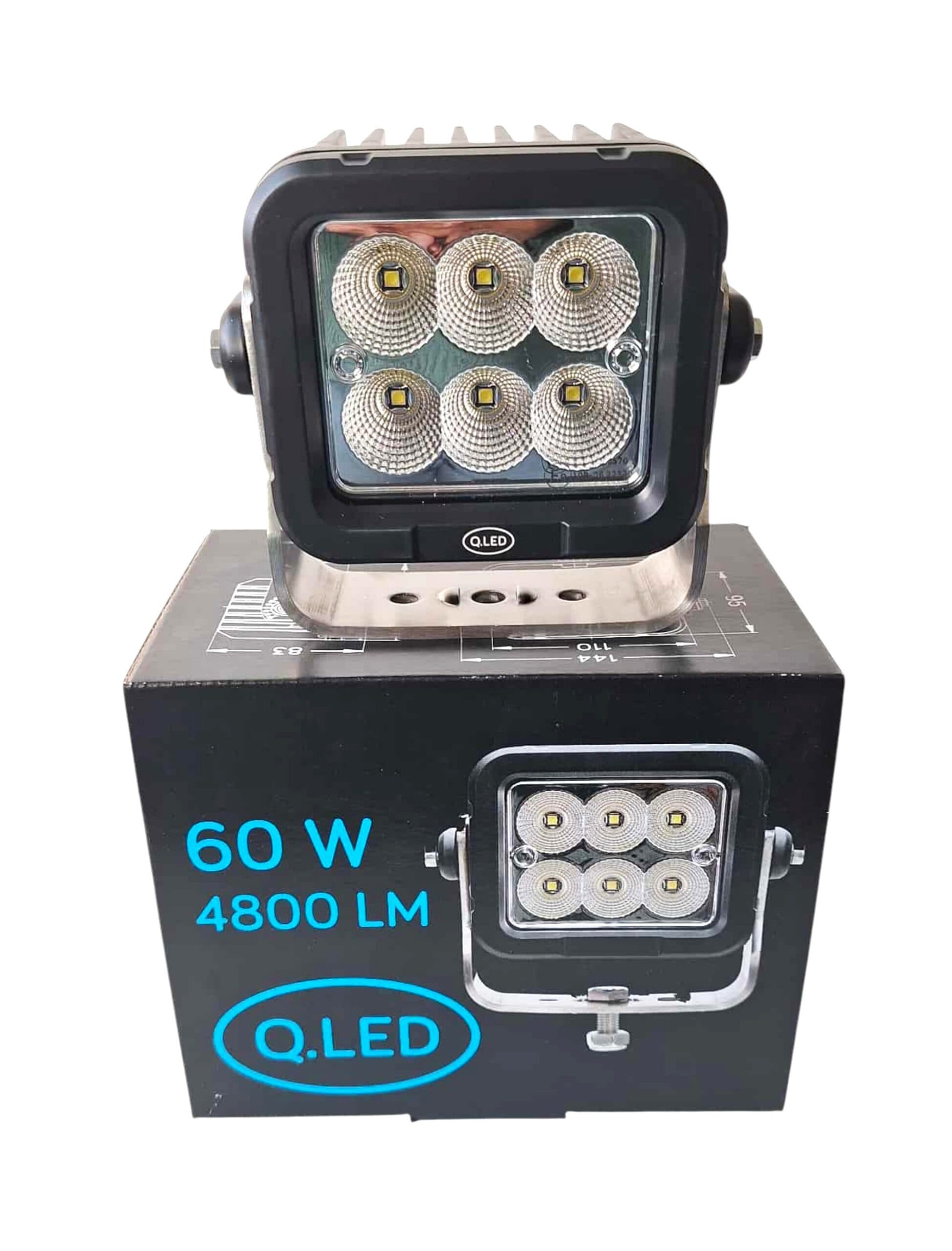 Q-LED 60W pracovné svetlo
