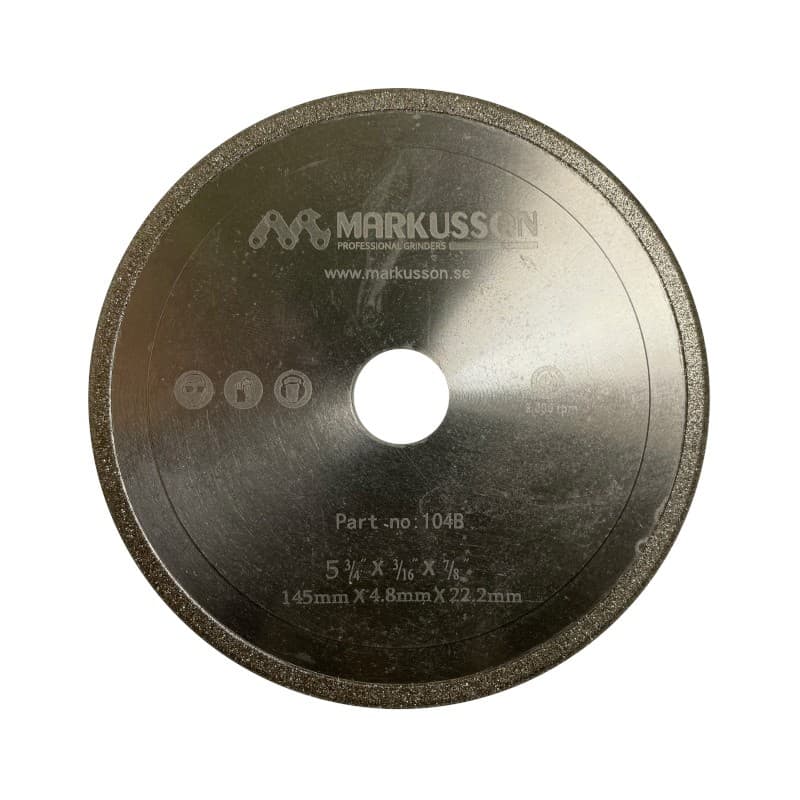 CBN Diamond Grinding Wheel 145x4.8x22.2mm