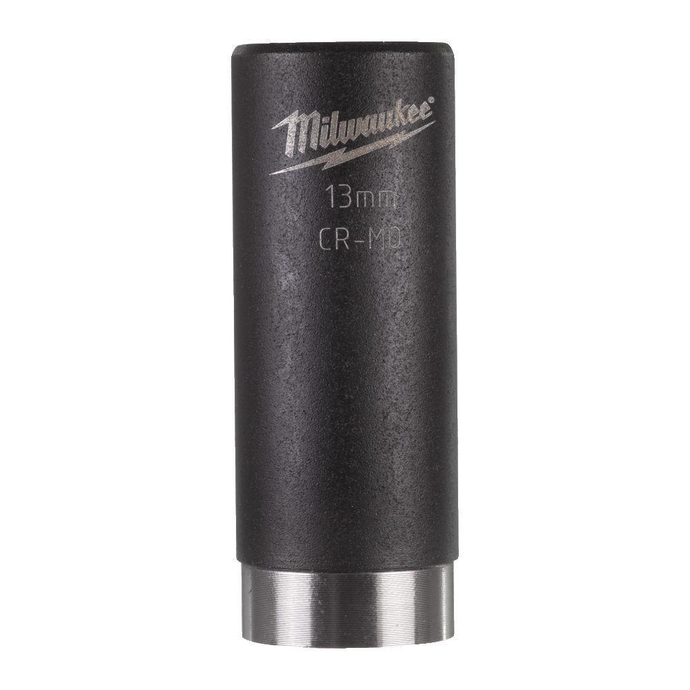 Milwaukee 1/4 Nástrčný kľúč Shockwave, Hex 13 - dlhý