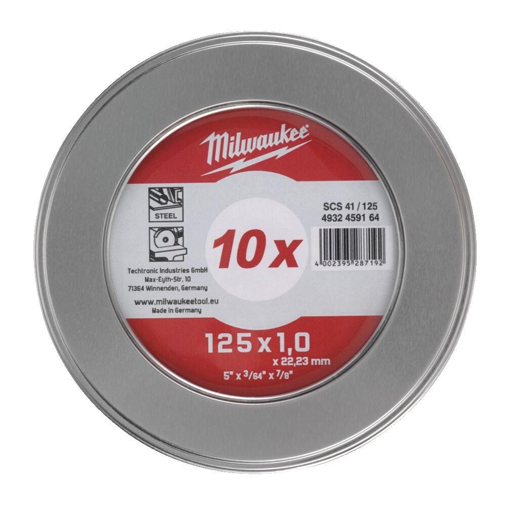 Milwaukee Cut.W Pro+ SCS41 125x1,0mm MetalBox-10ks