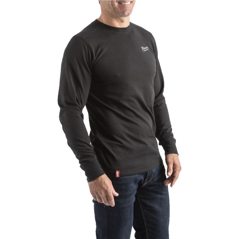 Milwaukee Hybrid tričko dlhý rukáv HT LS BL - čierne veľ.XL