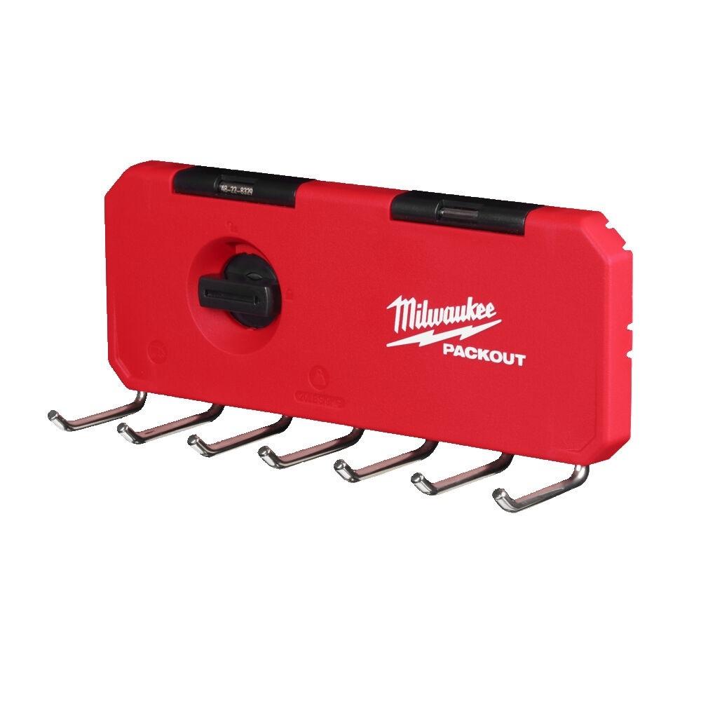 Milwaukee PACKOUT™ držiak so 7 háčikmi
